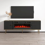 Camelia 63-Inch Electric Fireplace TV Stand