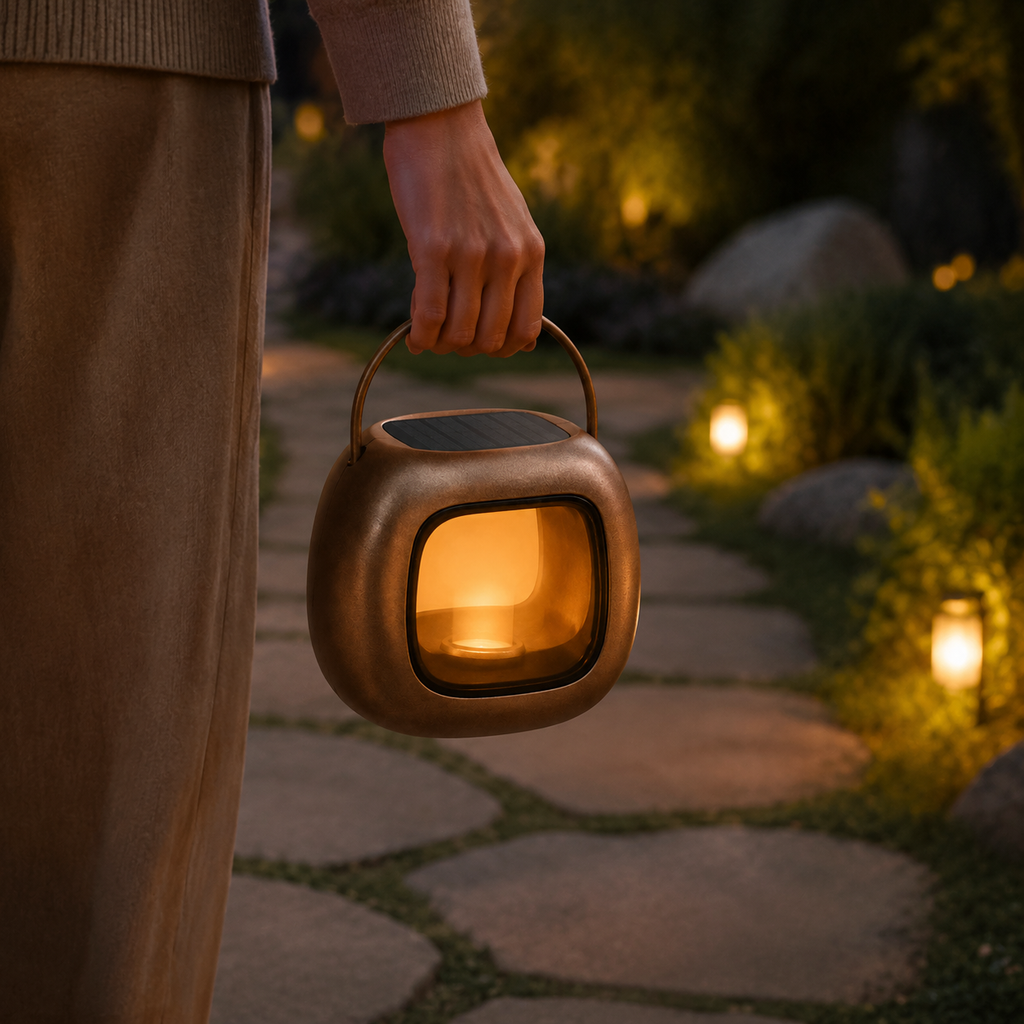 Pebble Porch Lantern