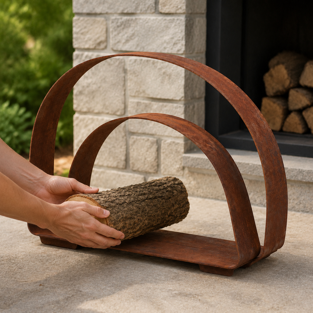 ContourNest Firewood Rack
