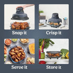 Ninja Crispi 4-in-1 Portable Glass Air Fryer Cooking System