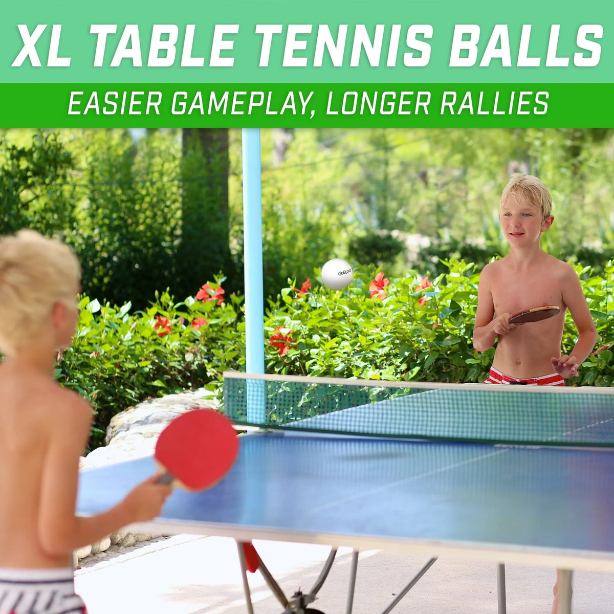 55 mm Table Tennis Balls, 12-pk
