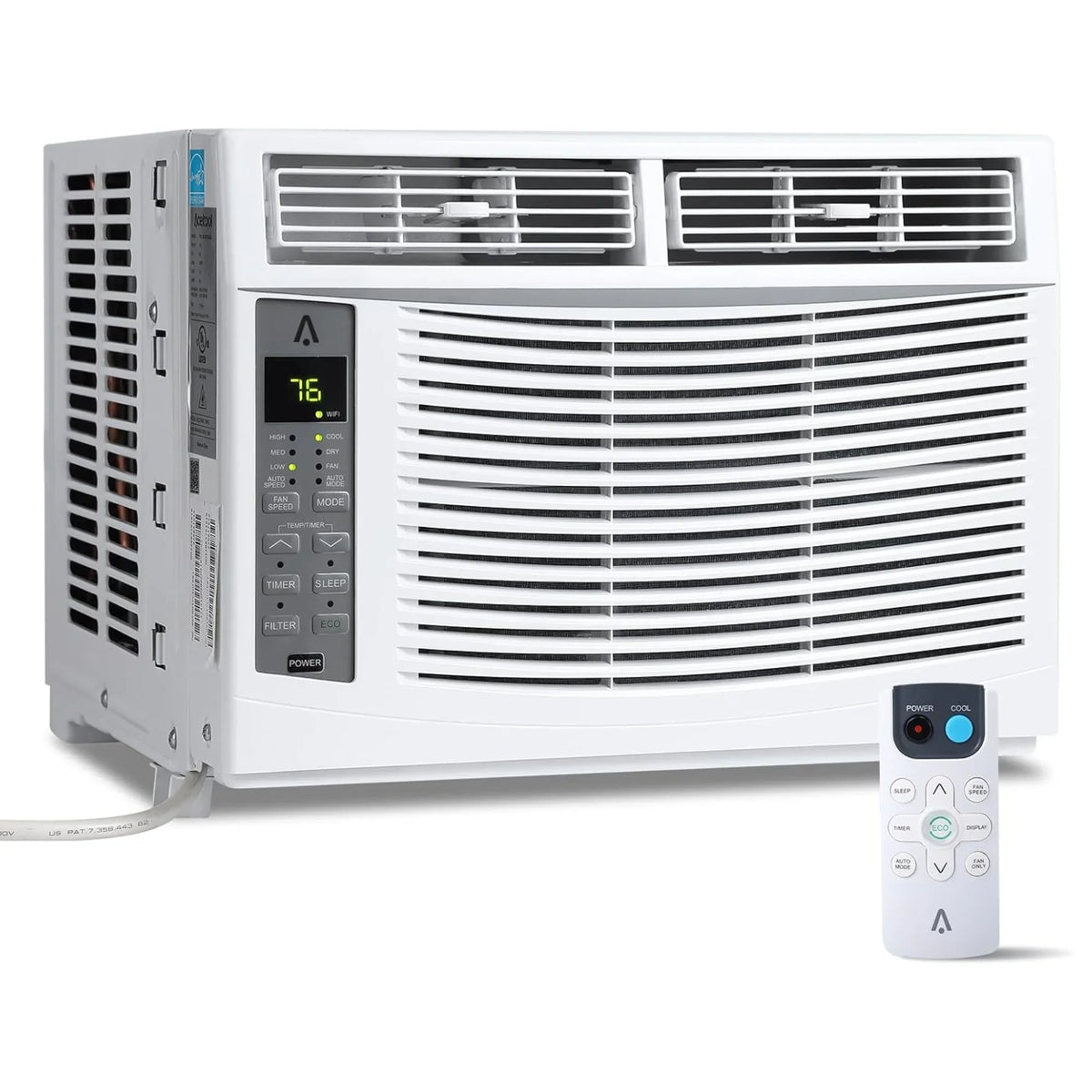 Garvee 5000 BTU Window Air Conditioner, Fast Cooling for Rooms up to 150 Sq. Ft, Window Ac Unit with 7 Level