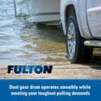 Fulton F2 Marine Trailer Winch 3200lbs 2-Speed Adjustable