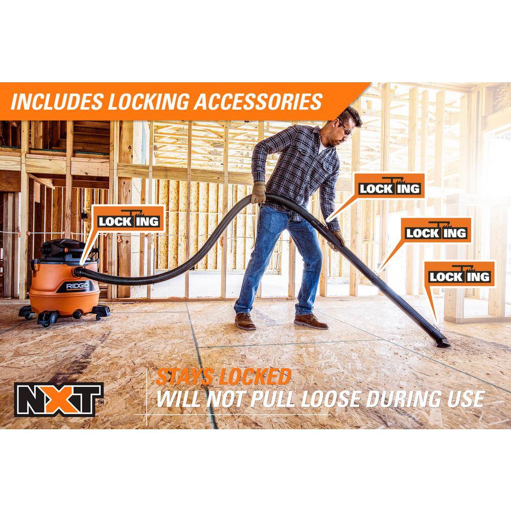 16-Gallon 6.5 Peak HP Wet/Dry Shop Vacuum, HD1600 - 6.5