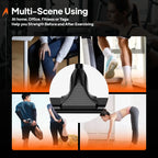 Pooboo Stationary Exercise Bike Indoor Cycling Bike Cycle Bicycle Adjustable Resistance for Home Office Cardio Workout Machine Max Weight 350 lb