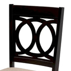 Kara Contemporary 5-Piece Wooden Dining Set