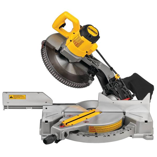 DEWALT 15 Amp 12" Single-Bevel Compound Miter Saw