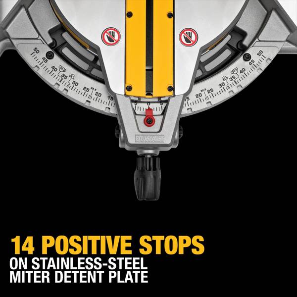 DEWALT 15 Amp 12" Single-Bevel Compound Miter Saw