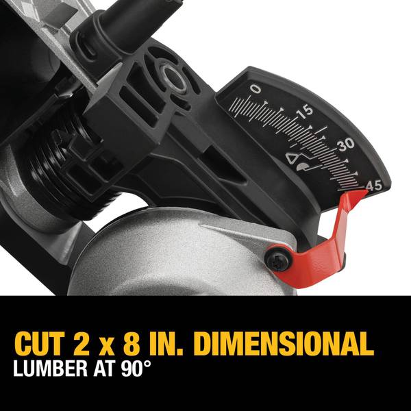 DEWALT 15 Amp 12" Single-Bevel Compound Miter Saw