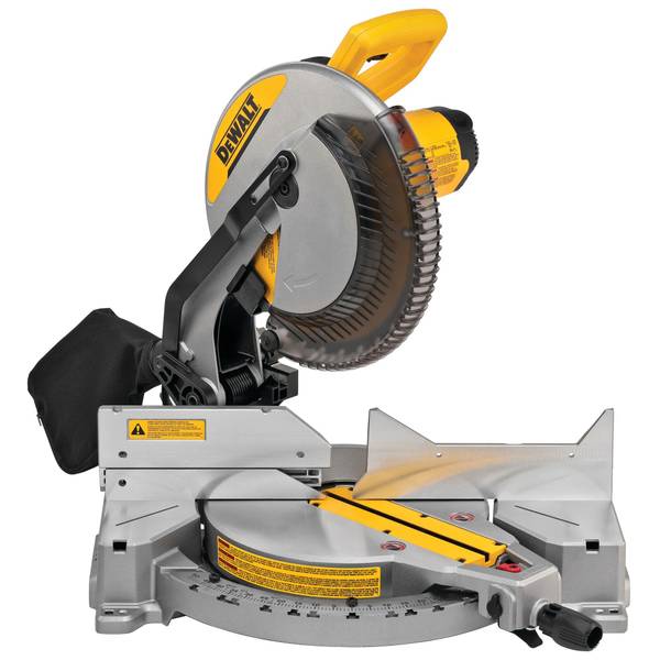 DEWALT 15 Amp 12" Single-Bevel Compound Miter Saw