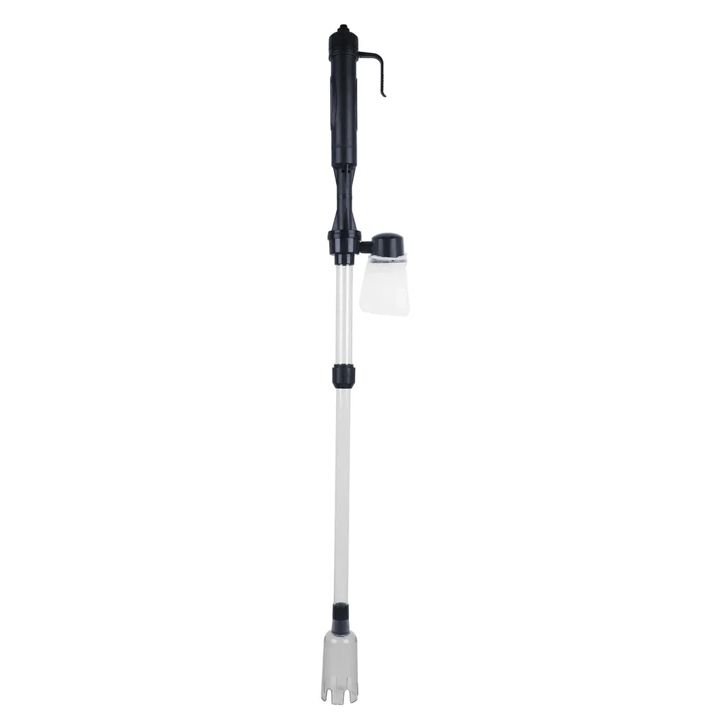 Battery Operated Aquarium Vacuum Gravel Cleaner Portable Fish Tank Cleaner Siphon Pump