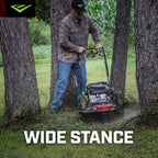 Earthquake Walk Behind String Mower With 160cc Viper Engine