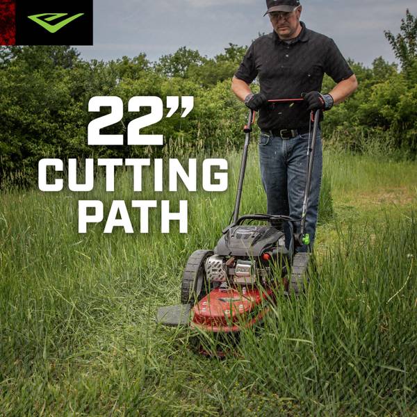Earthquake Walk Behind String Mower With 160cc Viper Engine