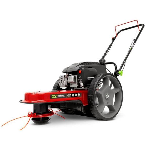 Earthquake Walk Behind String Mower With 160cc Viper Engine