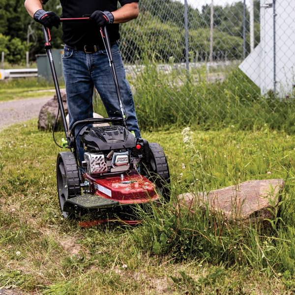 Earthquake Walk Behind String Mower With 160cc Viper Engine