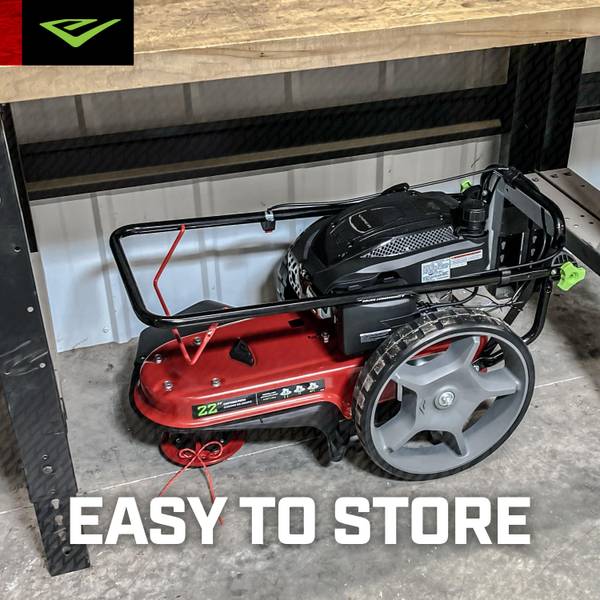 Earthquake Walk Behind String Mower With 160cc Viper Engine