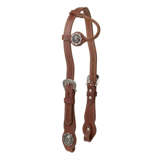 Weaver Leather 1" Contoured Sliding Ear Headstall