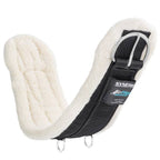 Weaver Leather AirFlex Straight Cinch with Merino Wool Fleece Liner and Roll Snug Buckle