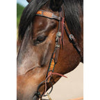 Weaver Leather Floral Buckstitch 5/8" Headstall
