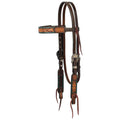 Weaver Leather Floral Buckstitch 5/8" Headstall