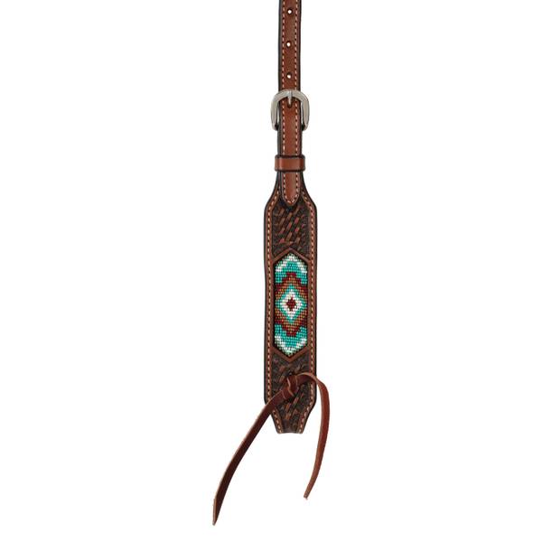 Weaver Leather Beaded Browband Headstall