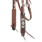Weaver Leather Beaded Browband Headstall