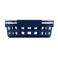 Ello 3.4 Cup Glass Food Storage Container Navy | Target