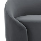 360 Swivel Accent Chair for Living Room, Boucle Barrel Armchair Single Sofa Chair Reading Chair, Sage Green