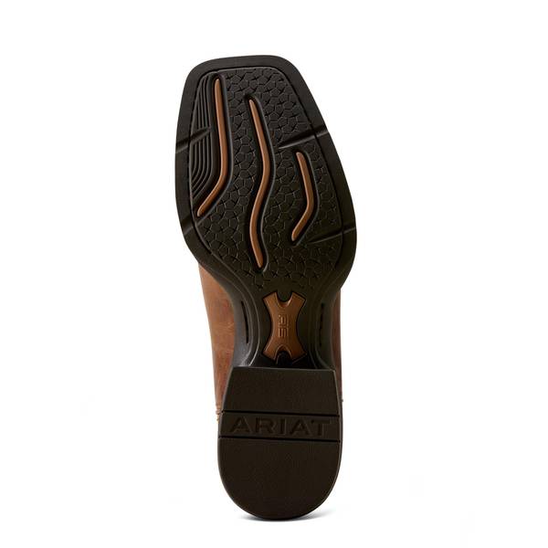 ARIAT Men's Sport Freedom Cowboy Boots Full-Grain Leather 11-In Shaft Wide Square Toe