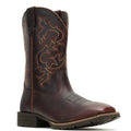 Wolverine Men's Lightweight Steel Toe Full-Grain Leather Work Boots with Removable Footbed