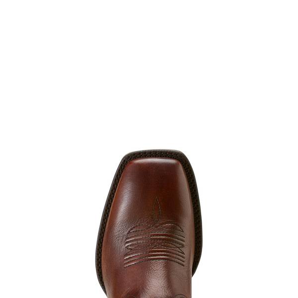ARIAT Men's Wide Square Toe Western Boot Full-Grain Leather 11-In Shaft