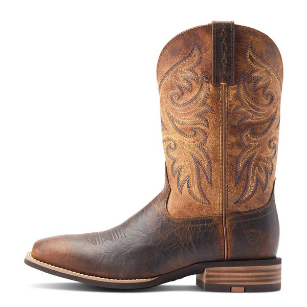 ARIAT Slingshot Western Boot Full-Grain Leather Wide Square Toe 11-In Shaft