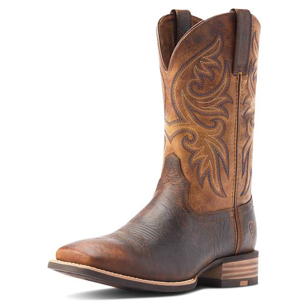 ARIAT Slingshot Western Boot Full-Grain Leather Wide Square Toe 11-In Shaft