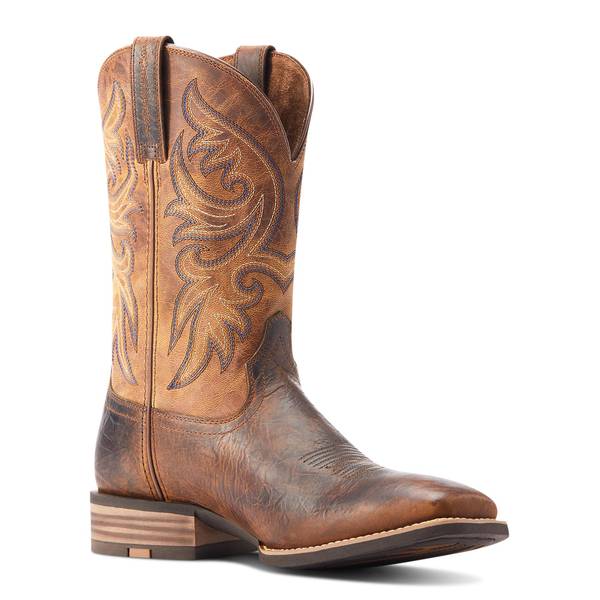 ARIAT Slingshot Western Boot Full-Grain Leather Wide Square Toe 11-In Shaft