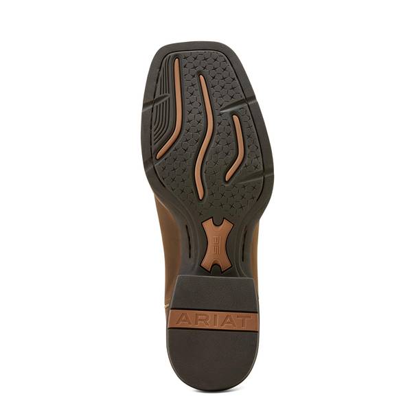 ARIAT Men's Sport Freedom Cowboy Boots Full-Grain Leather Wide Square Toe 11-In Shaft