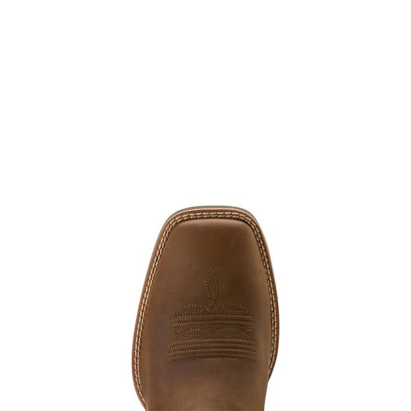 ARIAT Men's Sport Freedom Cowboy Boots Full-Grain Leather Wide Square Toe 11-In Shaft