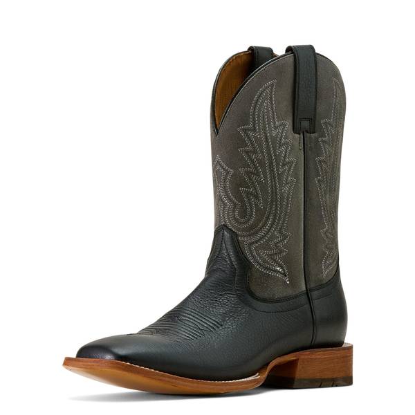 ARIAT Men's Wide Square Toe Cowboy Boots Full-Grain Leather 11-In Shaft