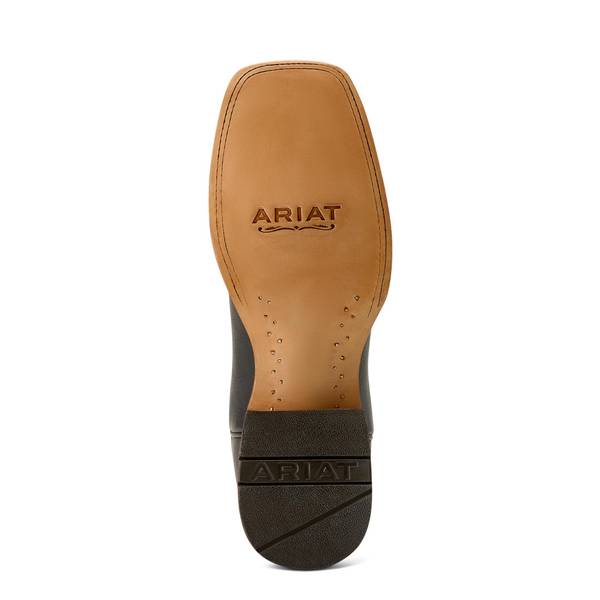 ARIAT Men's Wide Square Toe Cowboy Boots Full-Grain Leather 11-In Shaft