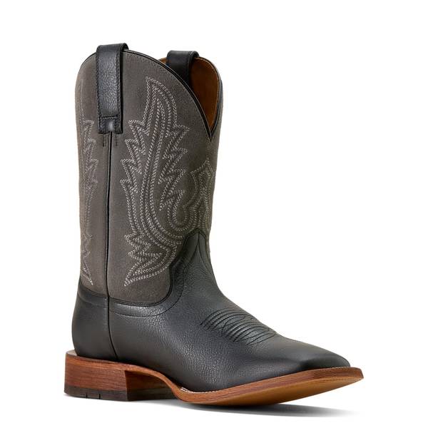 ARIAT Men's Wide Square Toe Cowboy Boots Full-Grain Leather 11-In Shaft