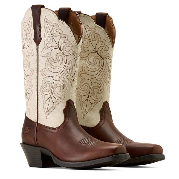 ARIAT Women's Round Up Square Toe Western Boots