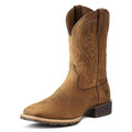 ARIAT Men's Hybrid Rancher Western Boots Full-Grain Leather Wide Square Toe