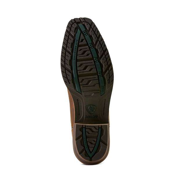ARIAT Men's Square Toe Cowboy Boots Full-Grain Leather 12-In Shaft