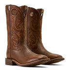 ARIAT Men's Wide Square Toe Cowboy Boot 12-In Shaft Full-Grain Leather