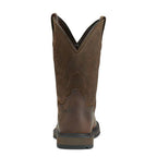 ARIAT Men's Steel Toe Work Boots 10-In Full-Grain Leather with Suede Upper EH SR