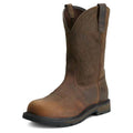 ARIAT Men's Steel Toe Work Boots 10-In Full-Grain Leather with Suede Upper EH SR