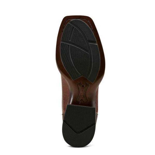 ARIAT Men's Dakota VentTEK Cowboy Boots with Wide Square Toe and Full-Grain Leather