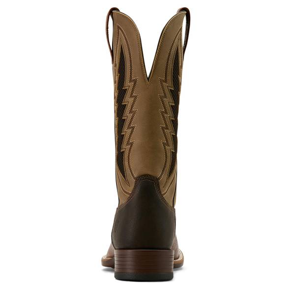 ARIAT Men's Dakota VentTEK Cowboy Boots with Wide Square Toe and Full-Grain Leather