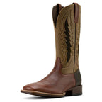 ARIAT Men's Dakota VentTEK Cowboy Boots with Wide Square Toe and Full-Grain Leather