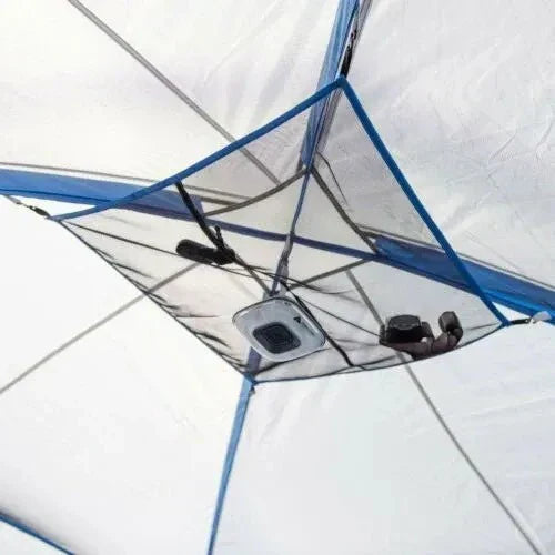 Family cabin tent for 16 people with 3 rooms and 3 entrances