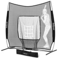 7' x 7' Baseball & Softball Net with Xtraman Batter